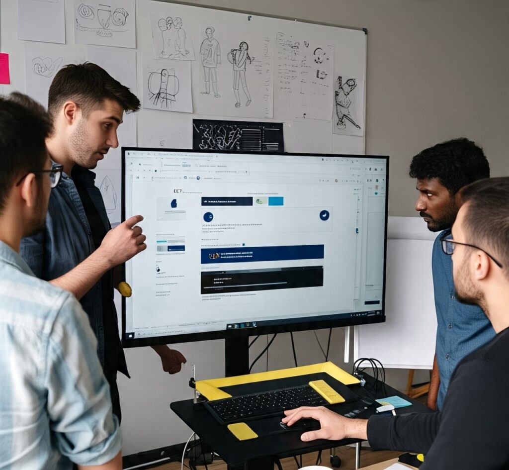 Our designers create intuitive, mobile-responsive layouts with attention to branding and UX. Developers then bring it to life using robust code, WordPress, and performance optimization.