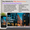 Villa, Resort & Stay Website for Direct Booking Enquiries Villa, resort and stay website design for direct booking enquiries with mobile and desktop view