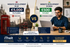 Website Development Cost in the UK (2026): Why Smart UK Businesses Are Hiring Indian Developers and Saving £2,000–£8,000